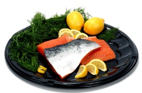 Salmon fillet photo