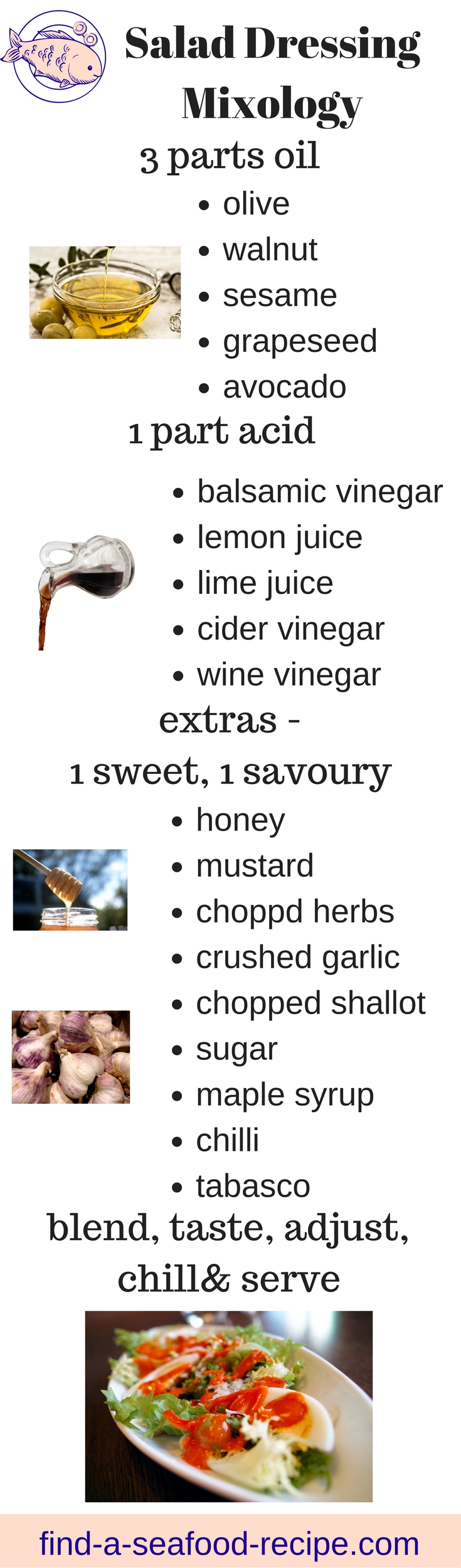 mixology for salad dressings