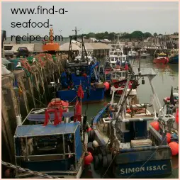 fishing boats at Whitstable fishing boats at Whitstable