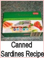 canned sardines recipe