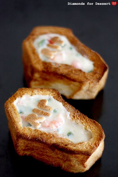 Coffin Shaped Seafood Toast Coffin Shaped Seafood Toast