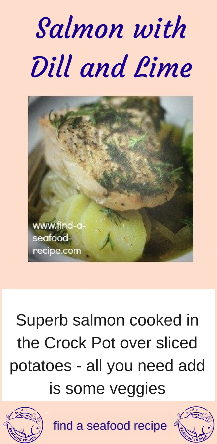 salmon fillet with dill and lime salmon fillet with dill and lime