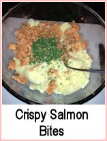 crispy salmon bites