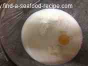 Milk added to batter mixture