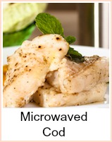 microwaved cod