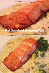 hot smoked salmon pasta