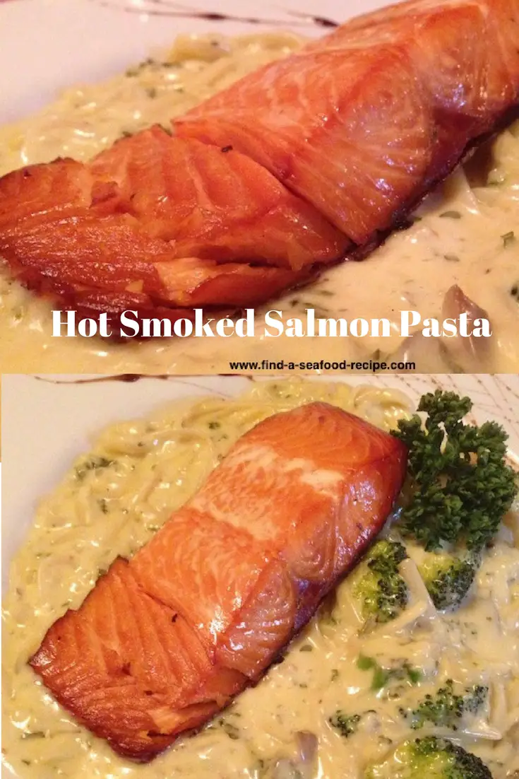 Hot Smoked Salmon Pasta