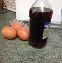 eggs and vinegar eggs and vinegar