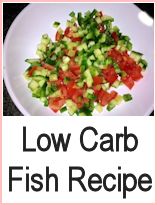 low carb warm fish salad