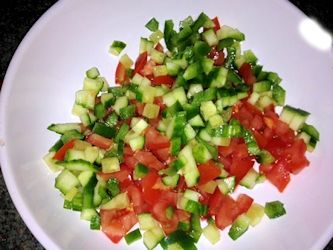 Low Carb Fish - salad to serve with any fish