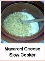 slow cooker macaroni cheese