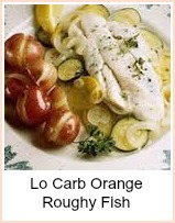 Lo carb orange roughy fish
