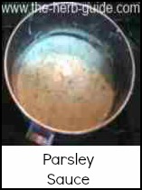 parsley sauce