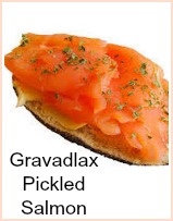 gravadlax - pickled salmon