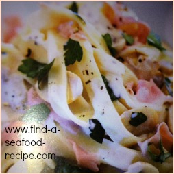 Recipe for Seafood Alfredo