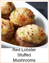 red lobster stuffed mushrooms