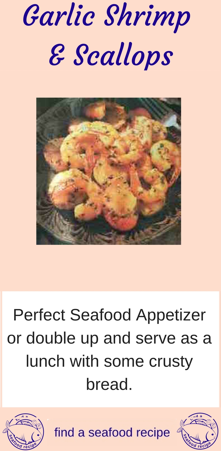 garlic shrimp and scallops appetizer garlic shrimp and scallops appetizer