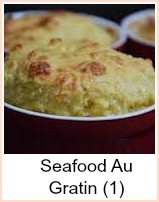 Seafood Au Gratin
