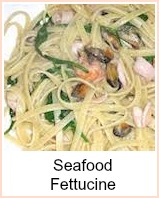 seafood fettuccine