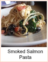 smoked salmon pasta