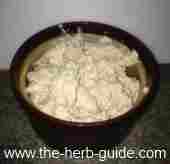smoked mackerel pate in a dish
