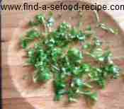 chopped parsley