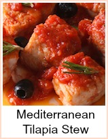 Mediterranean tilapia stew