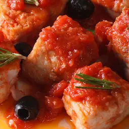 Mediterranean Tilapia Fish Stew