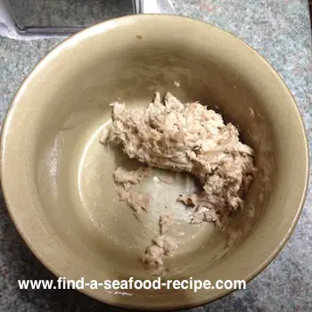 tuna in a bowl