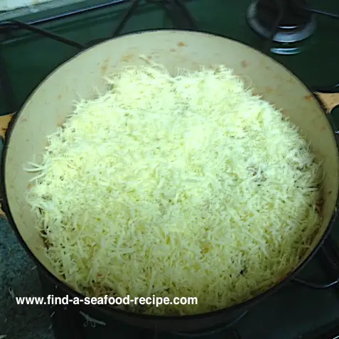 tuna pasta ready for the oven