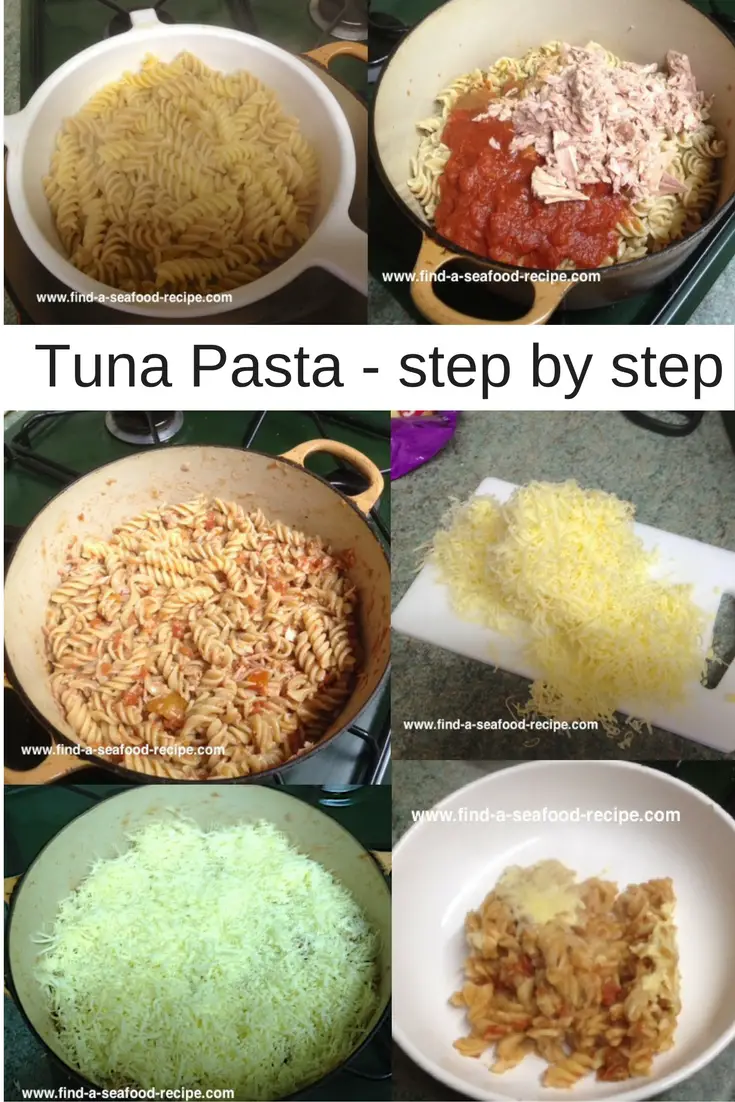 Step by Step how to make Tuna Pasta