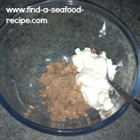 tuna and mayonnaise in a bowl tuna and mayonnaise in a bowl