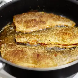 Walnut Crusted Fish