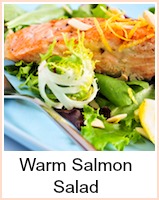 warm salmon salad