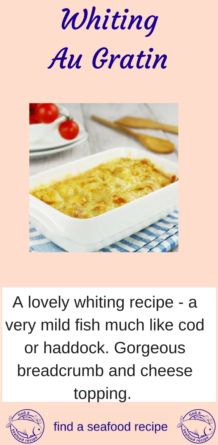 whiting au gratin