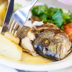 Whole Baked Sea Bream